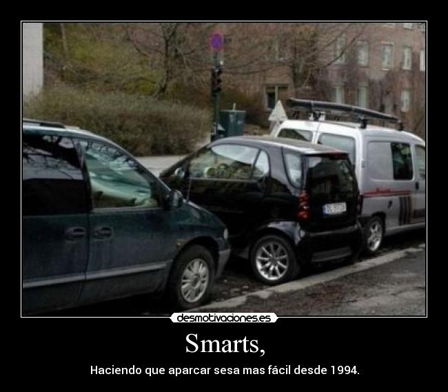 carteles smart aparcamiento desmotivaciones