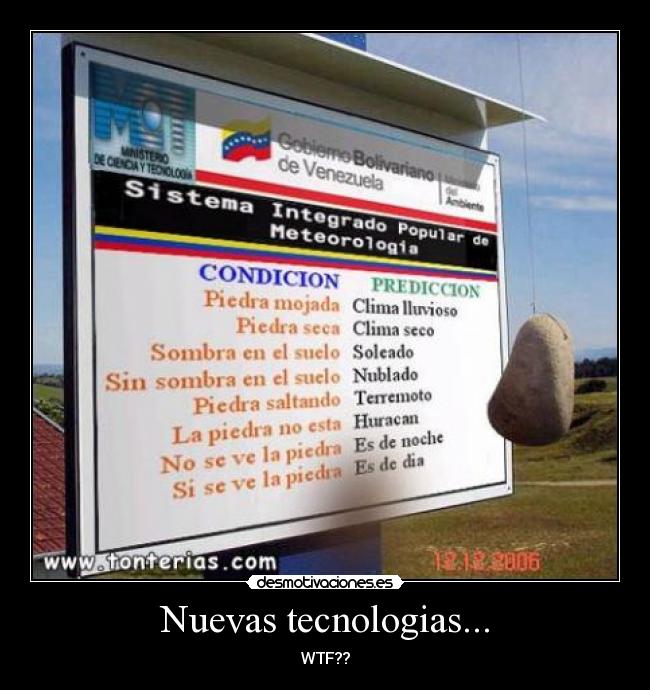Nuevas tecnologias... - WTF??