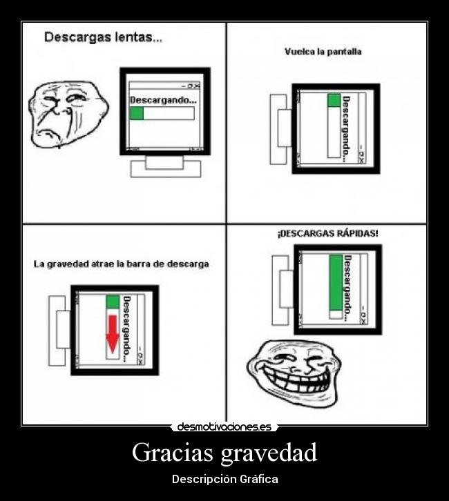 Gracias gravedad -