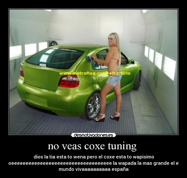 no veas coxe tuning  - 
