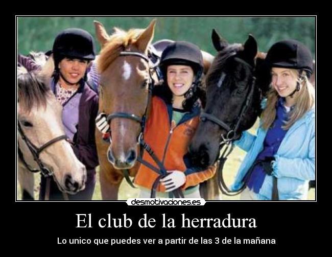 El club de la herradura -