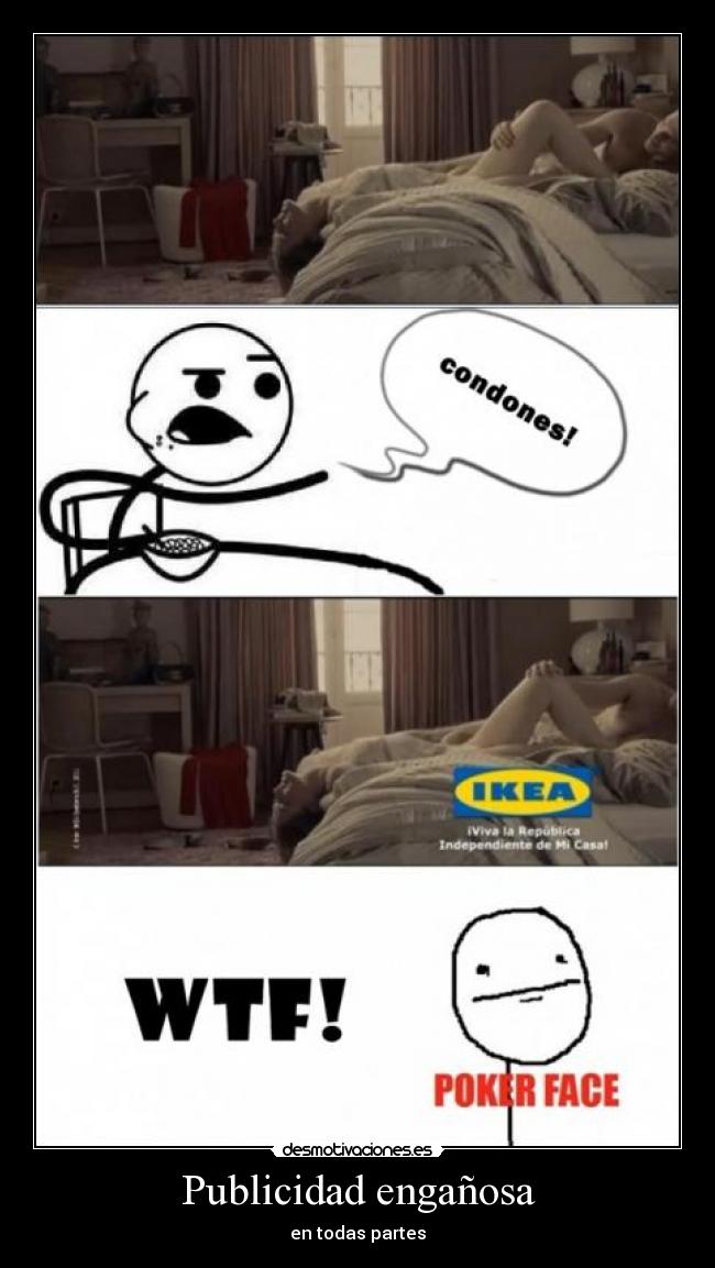 Publicidad engañosa - en todas partes