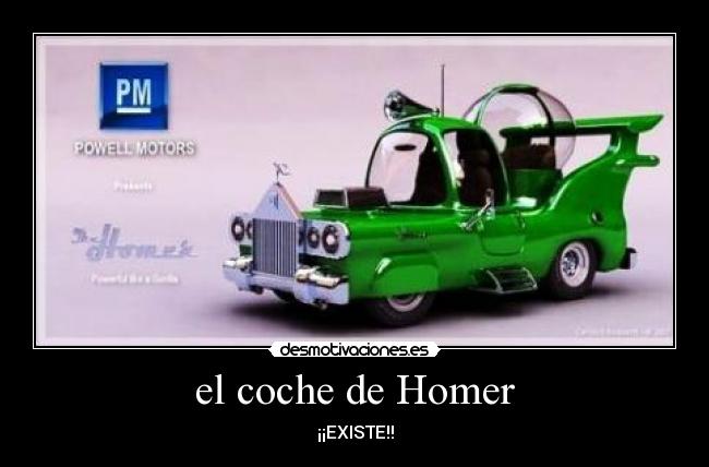 el coche de Homer -