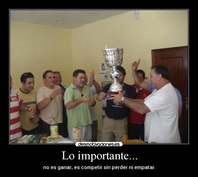 Lo importante... - 