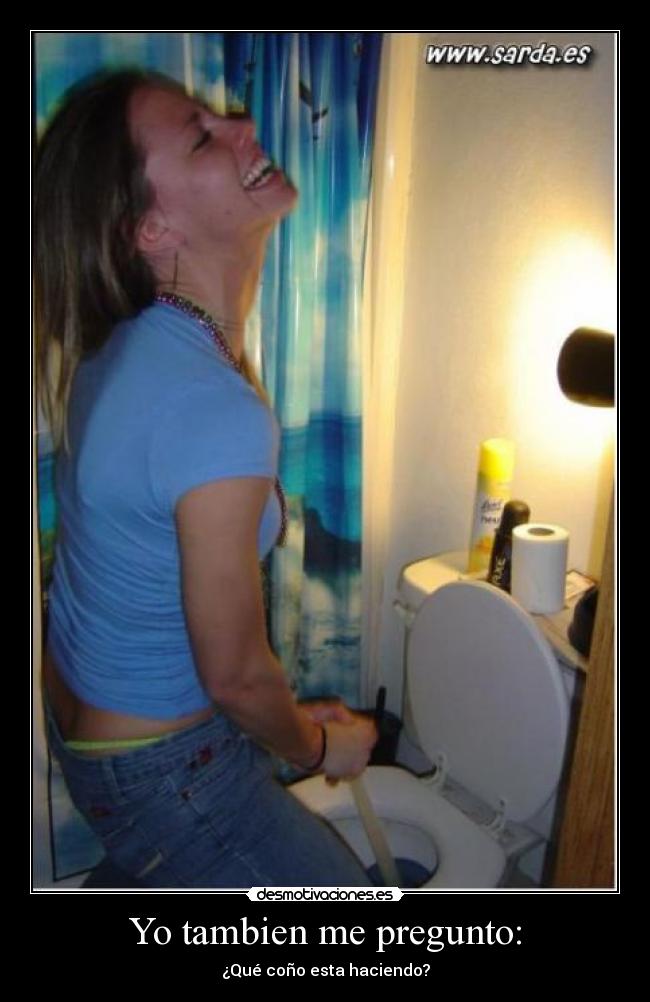 Yo tambien me pregunto: - ¿Qué coño esta haciendo?