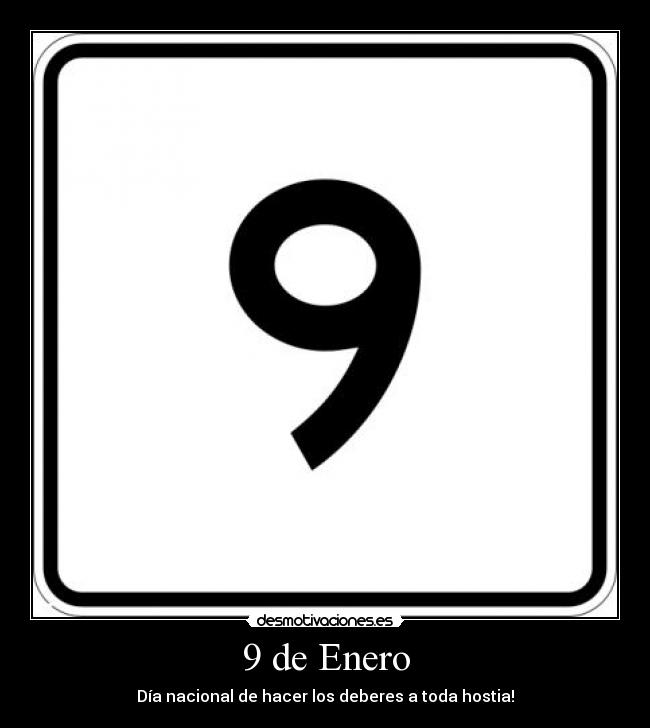 9 de Enero -