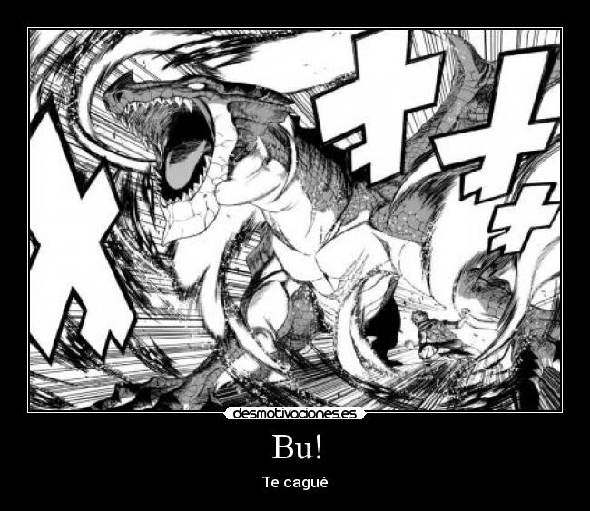 Bu! - Te cagué
