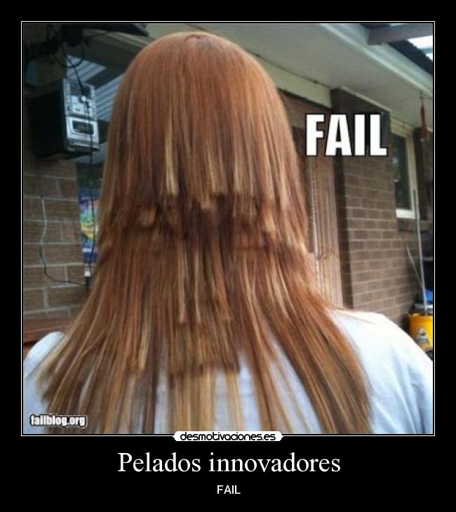 Pelados innovadores - FAIL