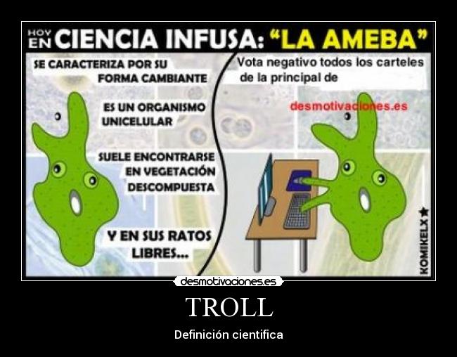 TROLL - Definición cientifica