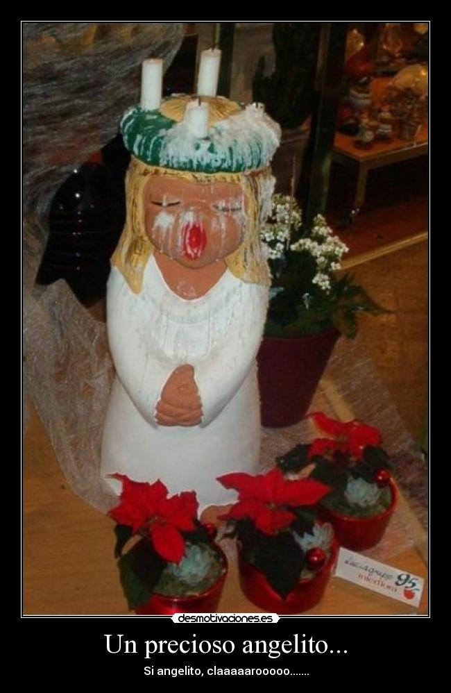 Un precioso angelito... -