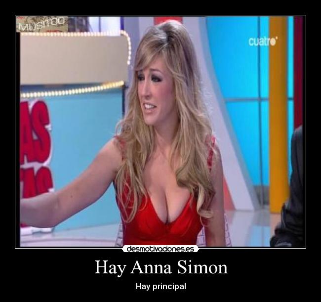 Hay Anna Simon - Hay principal