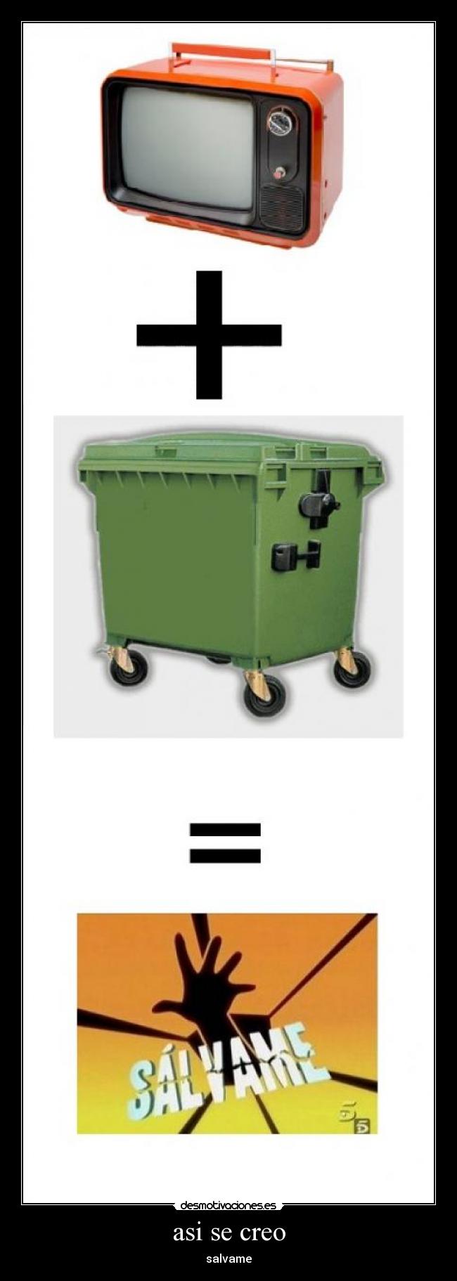 asi se creo - salvame