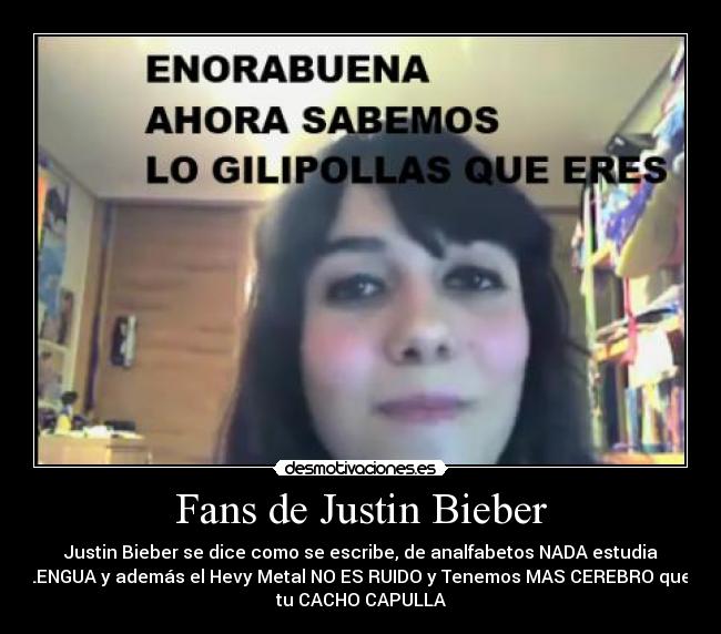Fans de Justin Bieber -