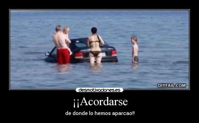 ¡¡Acordarse -