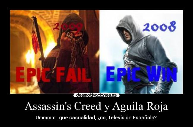 Assassins Creed y Aguila Roja -