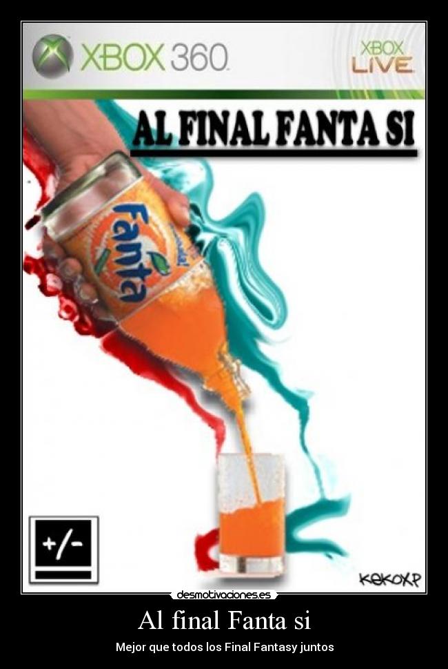 Al final Fanta si - 