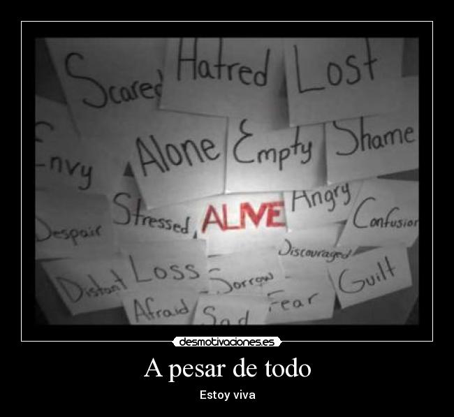carteles alive desmotivaciones