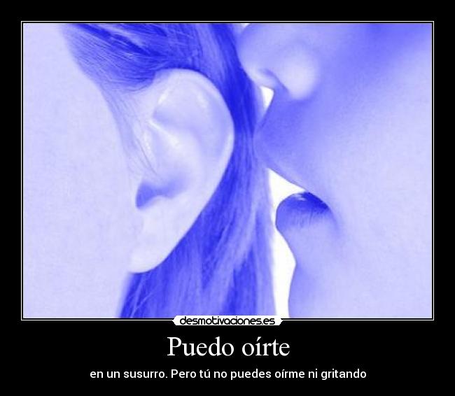 Puedo oírte -
