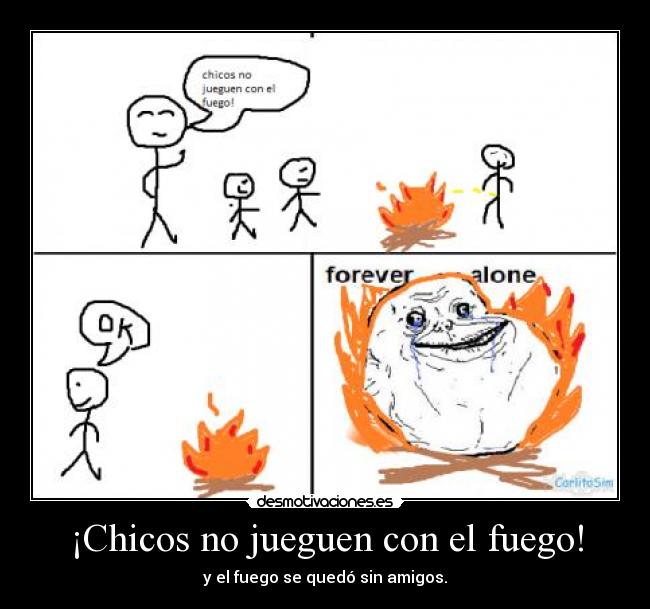 carteles forever alone desmotivaciones