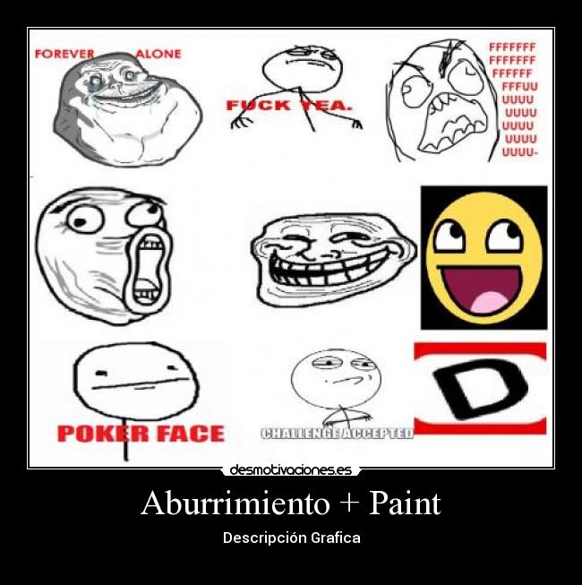 Aburrimiento + Paint - Descripción Grafica