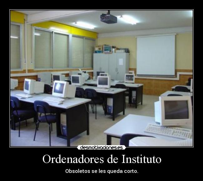 Ordenadores de Instituto -