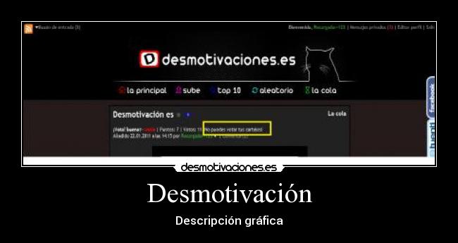 carteles desmotivacion descripcion grafica votar desmotivaciones