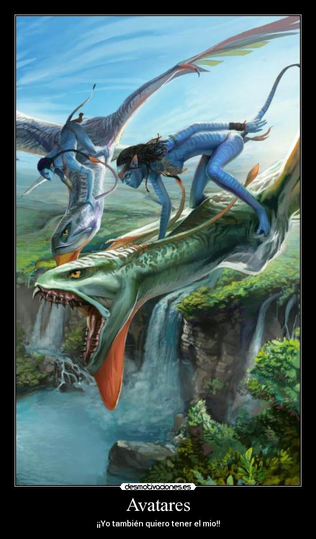 Avatares - ¡¡Yo también quiero tener el mio!!