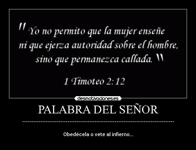 PALABRA DEL SEÑOR -