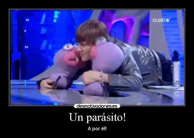 Un parásito! - A por él!
