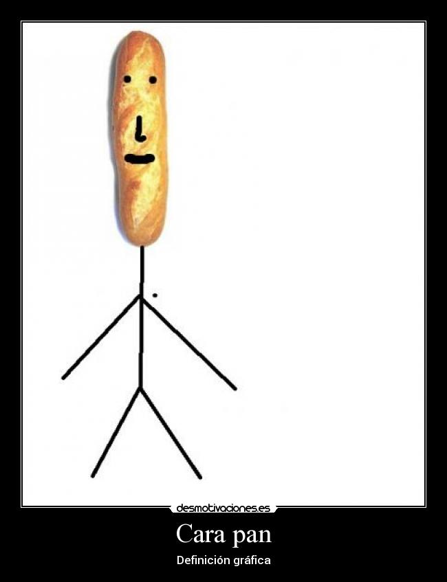 Cara pan - Definición gráfica