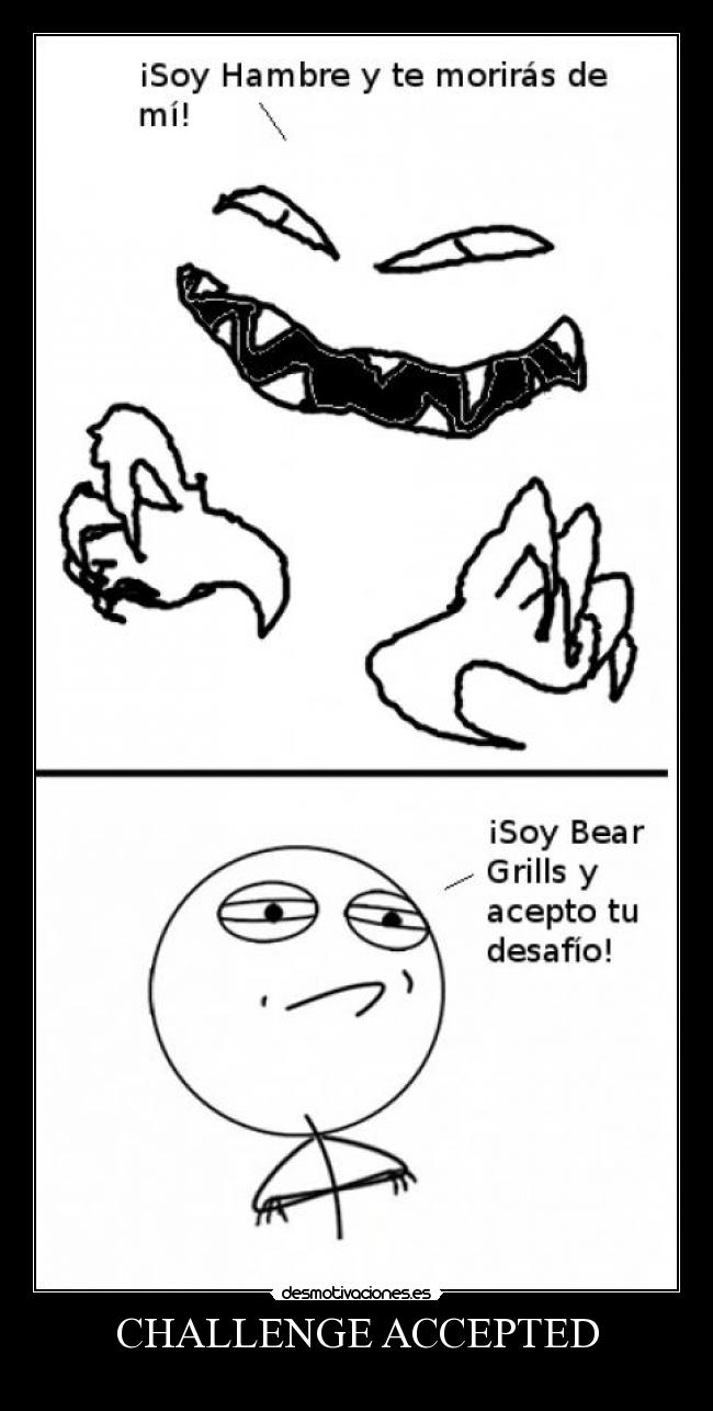 CHALLENGE ACCEPTED -