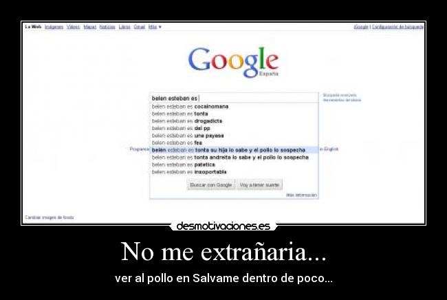 No me extrañaria... - ver al pollo en Salvame dentro de poco...