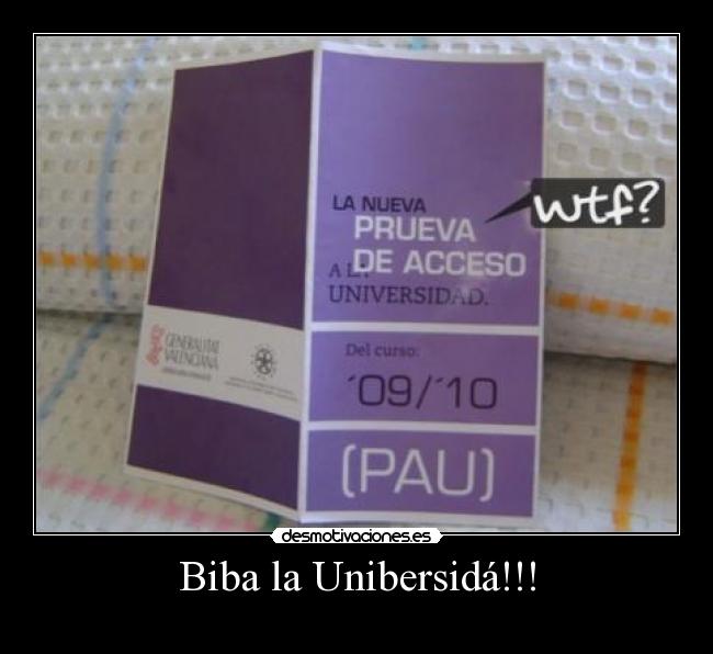 Biba la Unibersidá!!! - 