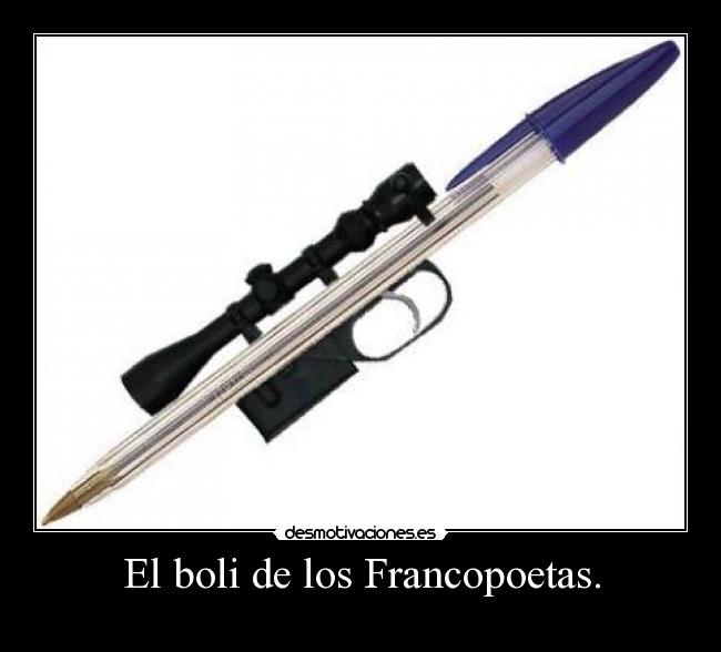 El boli de los Francopoetas. - 
