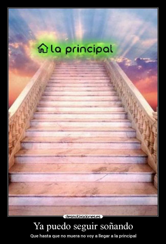 Ya puedo seguir soñando -