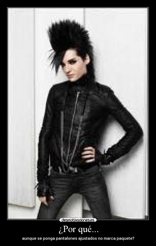 ¿Por qué... - aunque se ponga pantalones ajustados no marca paquete?