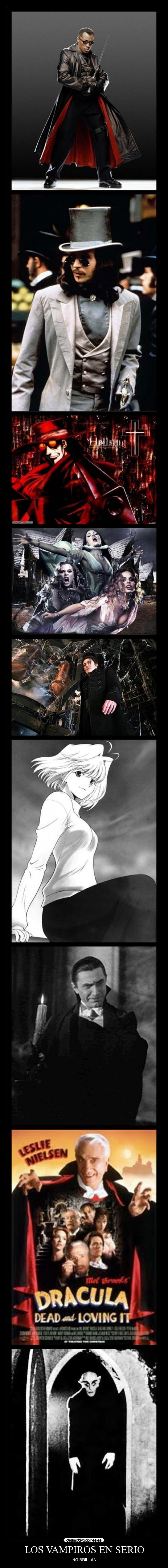 LOS VAMPIROS EN SERIO -