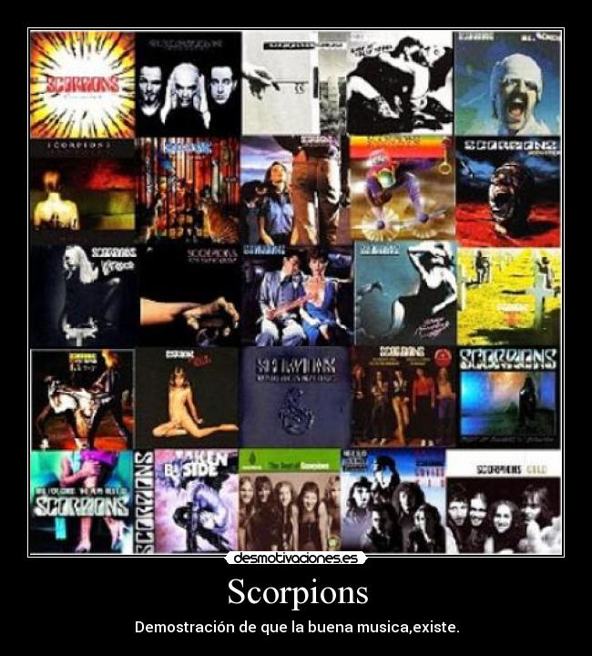 Scorpions - Demostración de que la buena musica,existe.