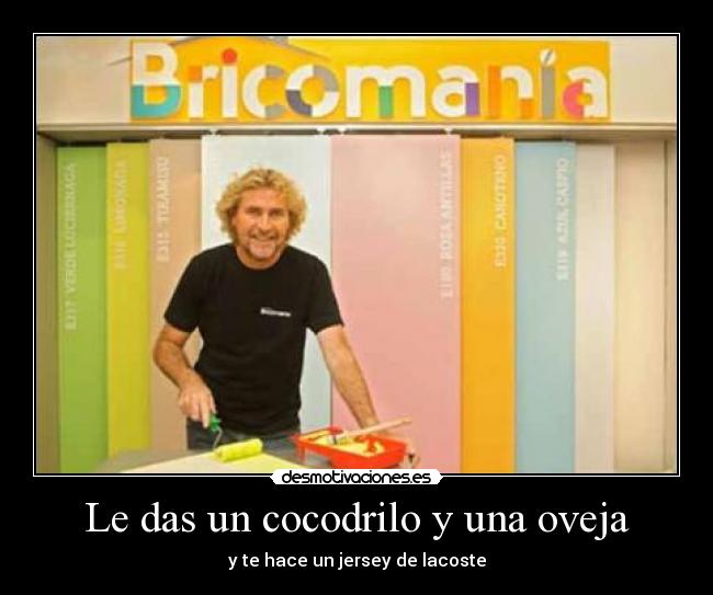 Le das un cocodrilo y una oveja -