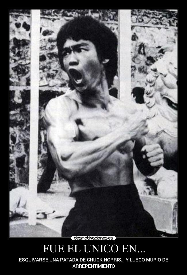 FUE EL UNICO EN... - 