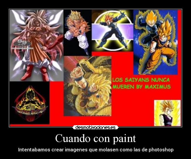 Cuando con paint -