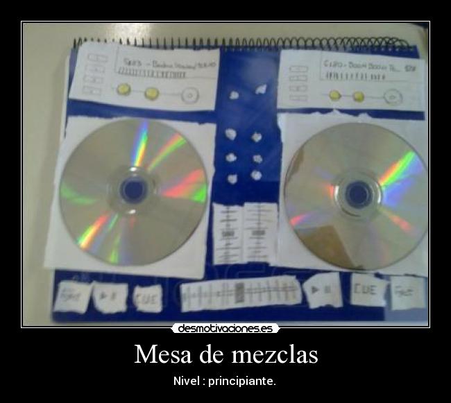 Mesa de mezclas - Nivel : principiante.