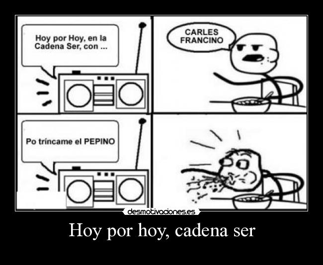 Hoy por hoy, cadena ser -