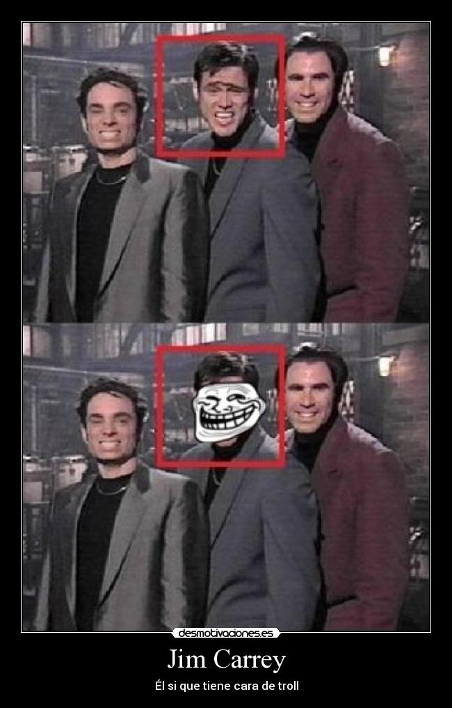 Jim Carrey - Él si que tiene cara de troll