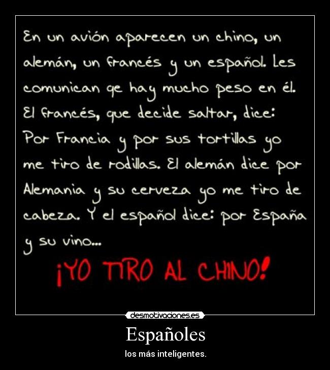 Españoles -