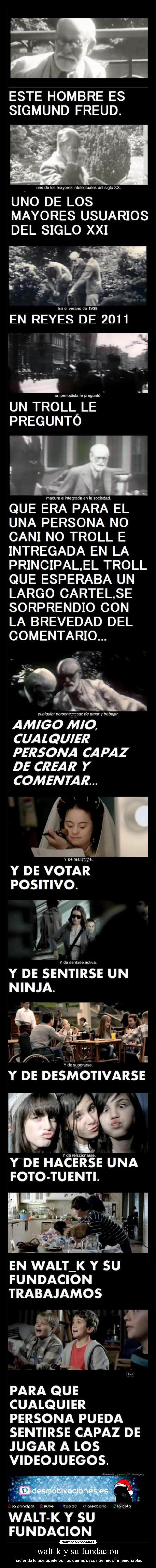 walt-k y su fundacion -