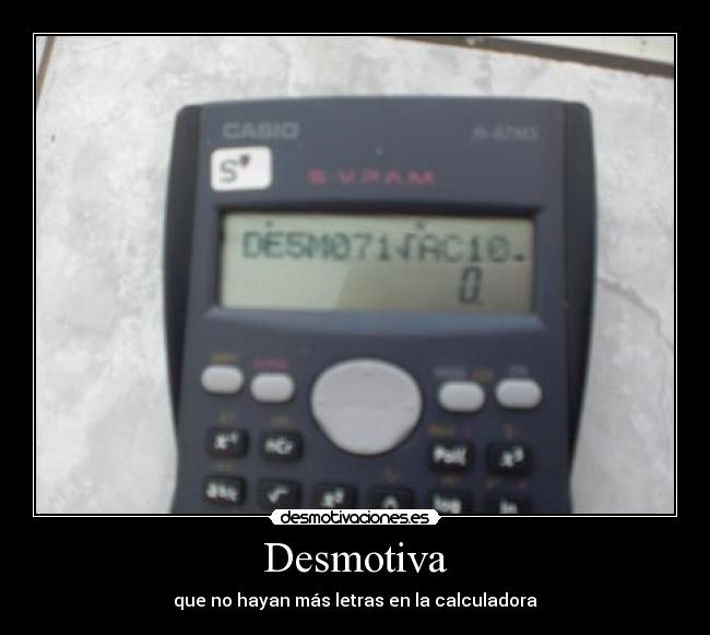 Desmotiva -