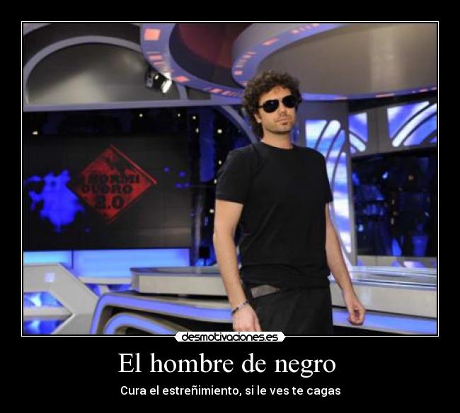 El hombre de negro -