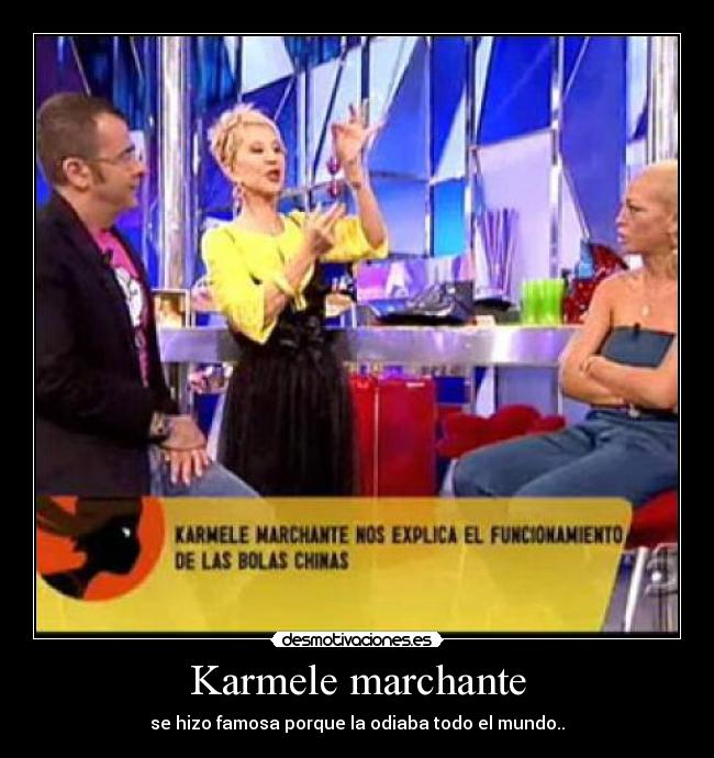 Karmele marchante - 