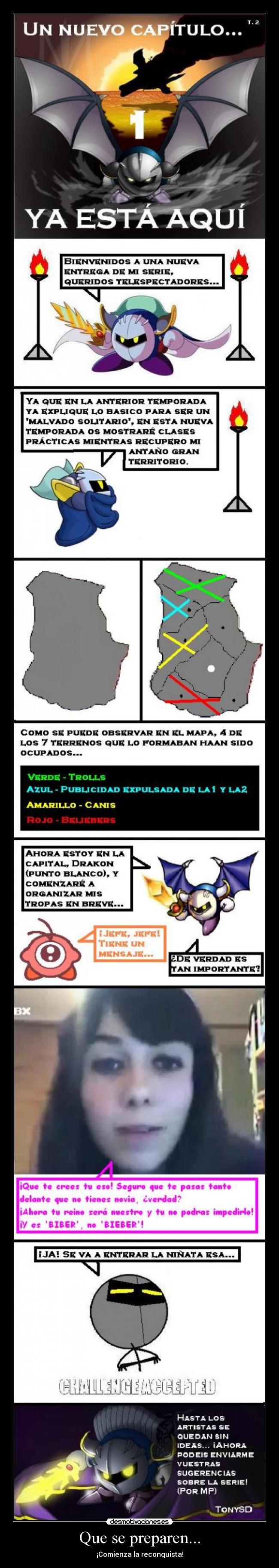 Que se preparen... -